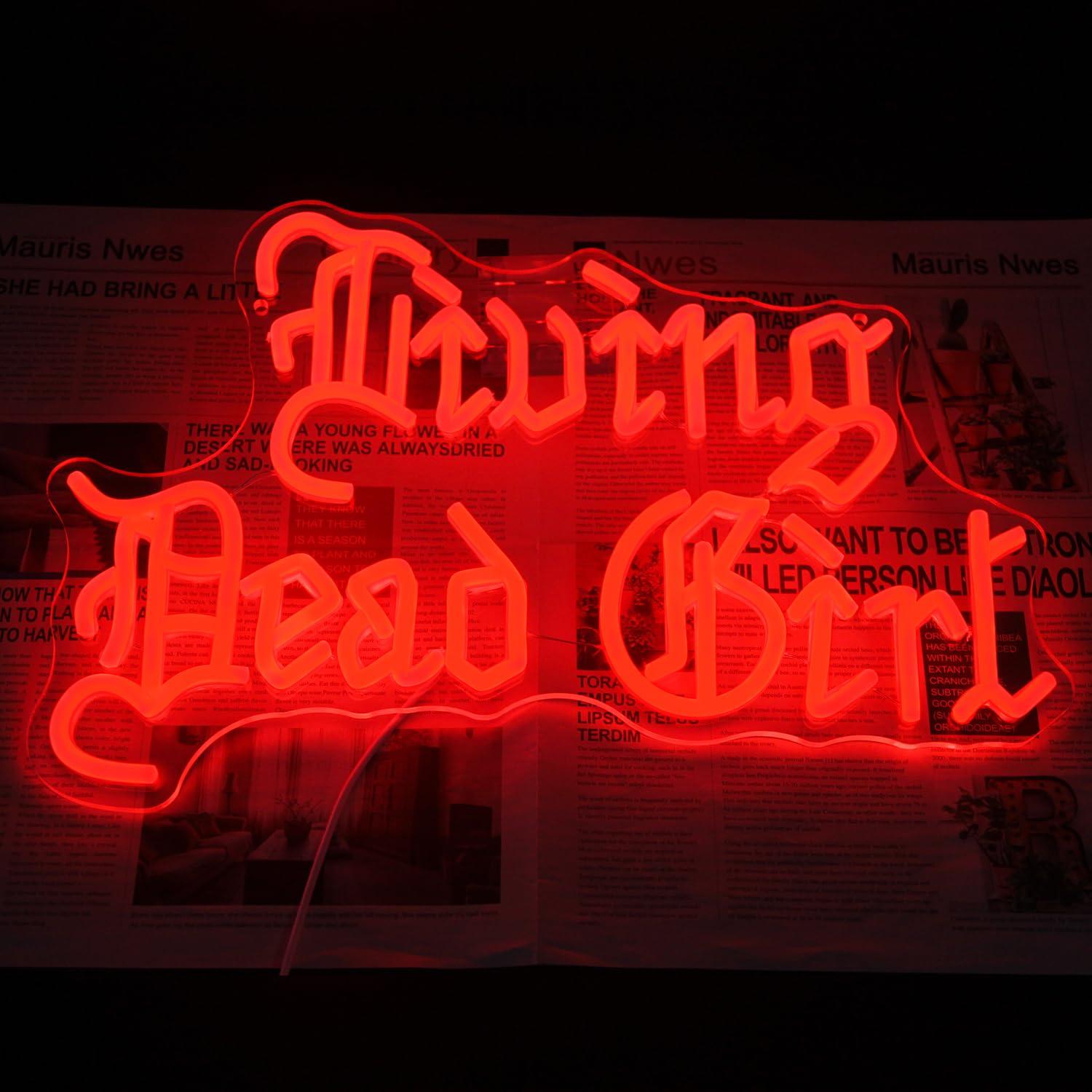 ป้ายไฟนีออนลายสาวผีโกธิคสุดหลอ - Neon Sign Party บทวิจารณ์และราคา