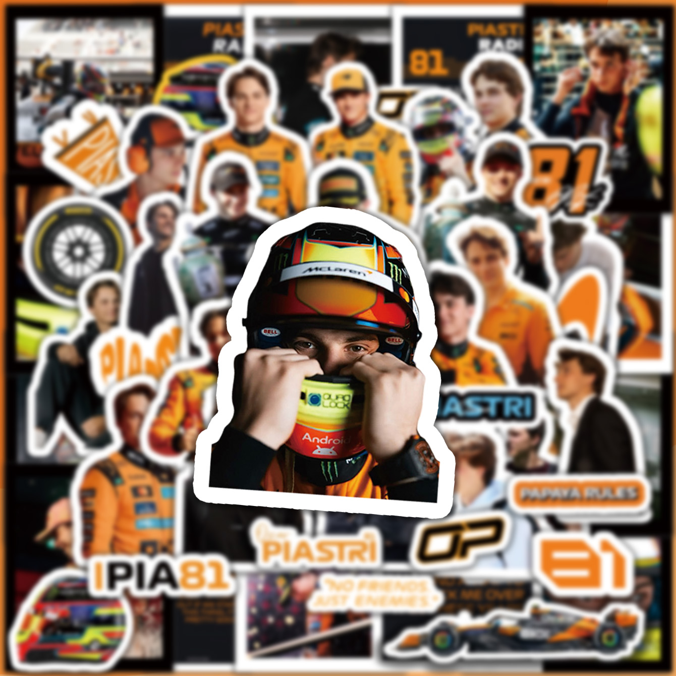 สติกเกอร์ F1 5-6 แผ่น, สติกเกอ - Supply Event บทวิจารณ์และราคา