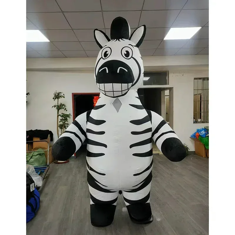 ชุดมาสคอตลายม้าลายแบบเป่าลม สำ - Event Party บทวิจารณ์และราคา