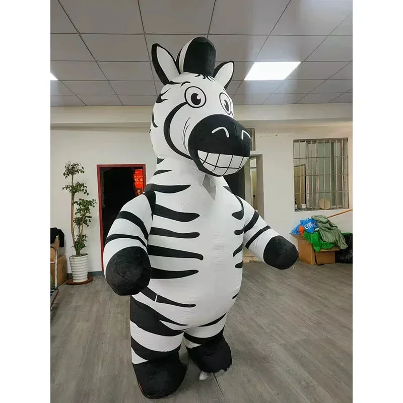 ชุดมาสคอตลายม้าลายแบบเป่าลม สำ - Event Party บทวิจารณ์และราคา