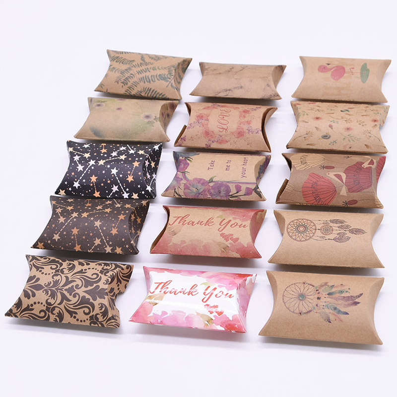 10/20/50 ชิ้นกล่องกระดาษคราฟท์ - Event Party Box บทวิจารณ์และราคา