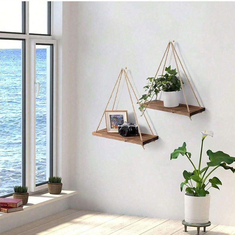 ไม้ Swing แขวนเชือกกัญชาชั้นวา - Flower Wall Panel บทวิจารณ์และราคา