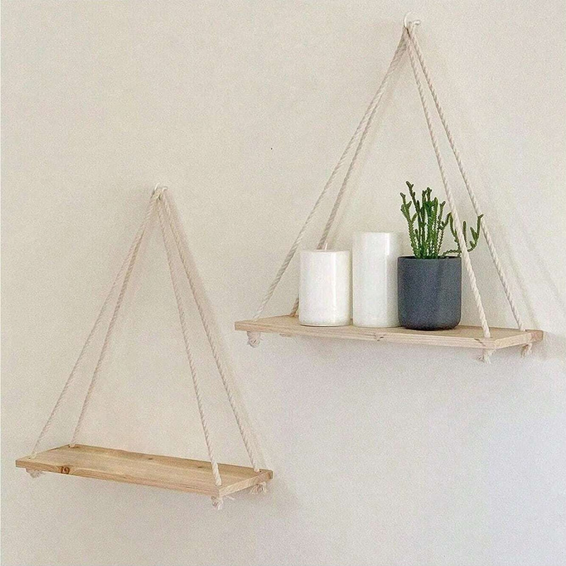 ไม้ Swing แขวนเชือกกัญชาชั้นวา - Flower Wall Panel บทวิจารณ์และราคา