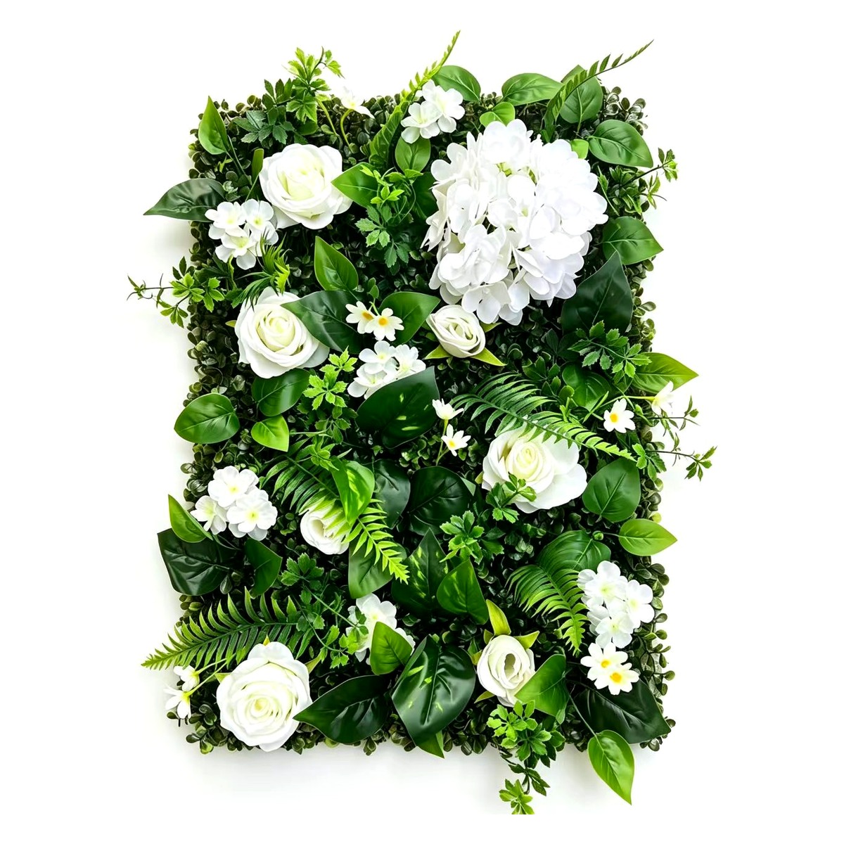 แผงผนังดอกไม้ประดิษฐ์ ขนาด 40x - Flower Wall Panel บทวิจารณ์และราคา