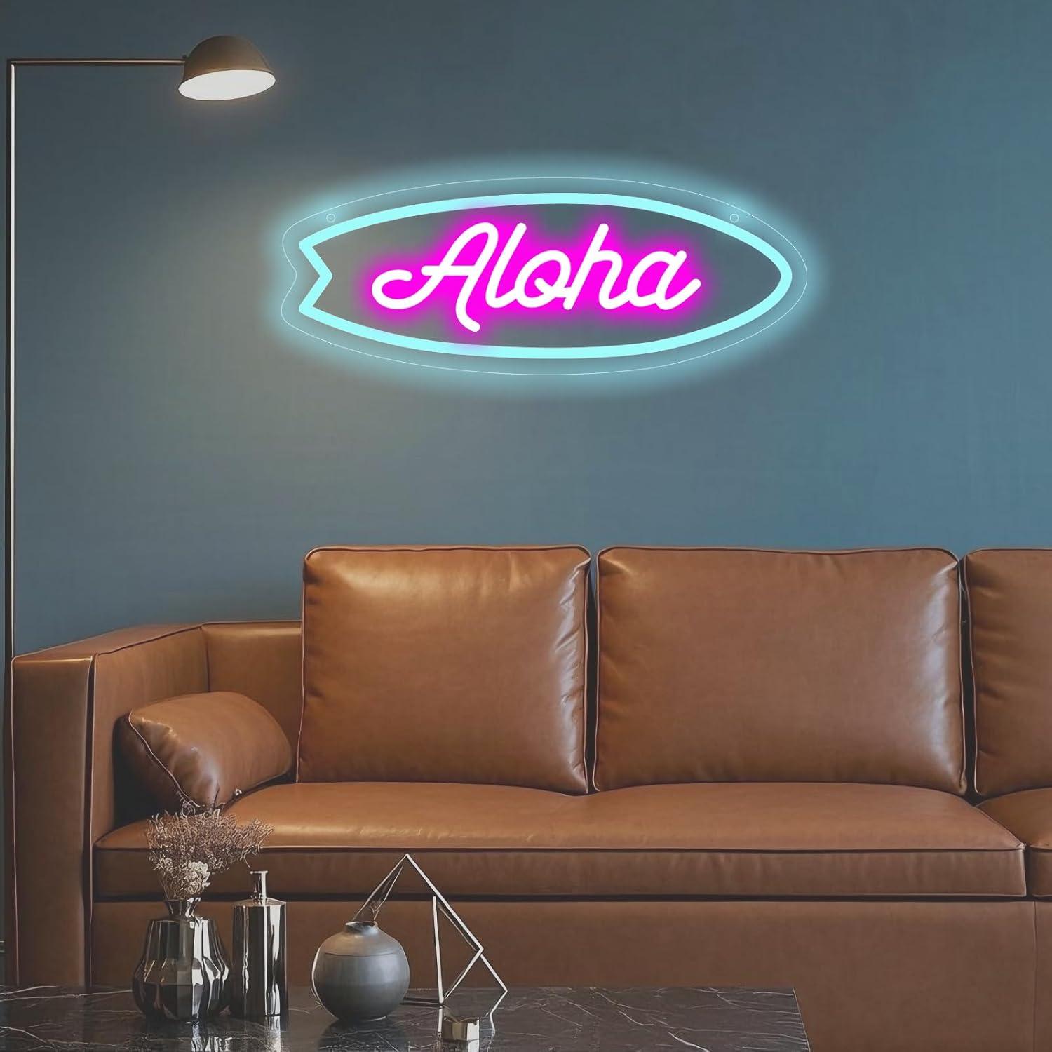 ป้ายไฟนีออนรูปกระดานโต้คลื่น A - Neon Sign Party บทวิจารณ์และราคา
