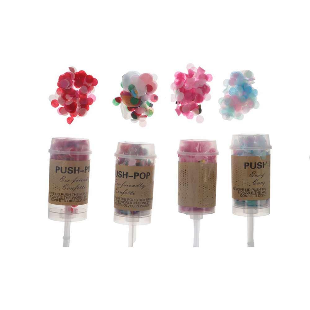 คอนเฟตติหลากสีพาสเทลสำหรับงานเ - Confetti Cannon Tube บทวิจารณ์และราคา