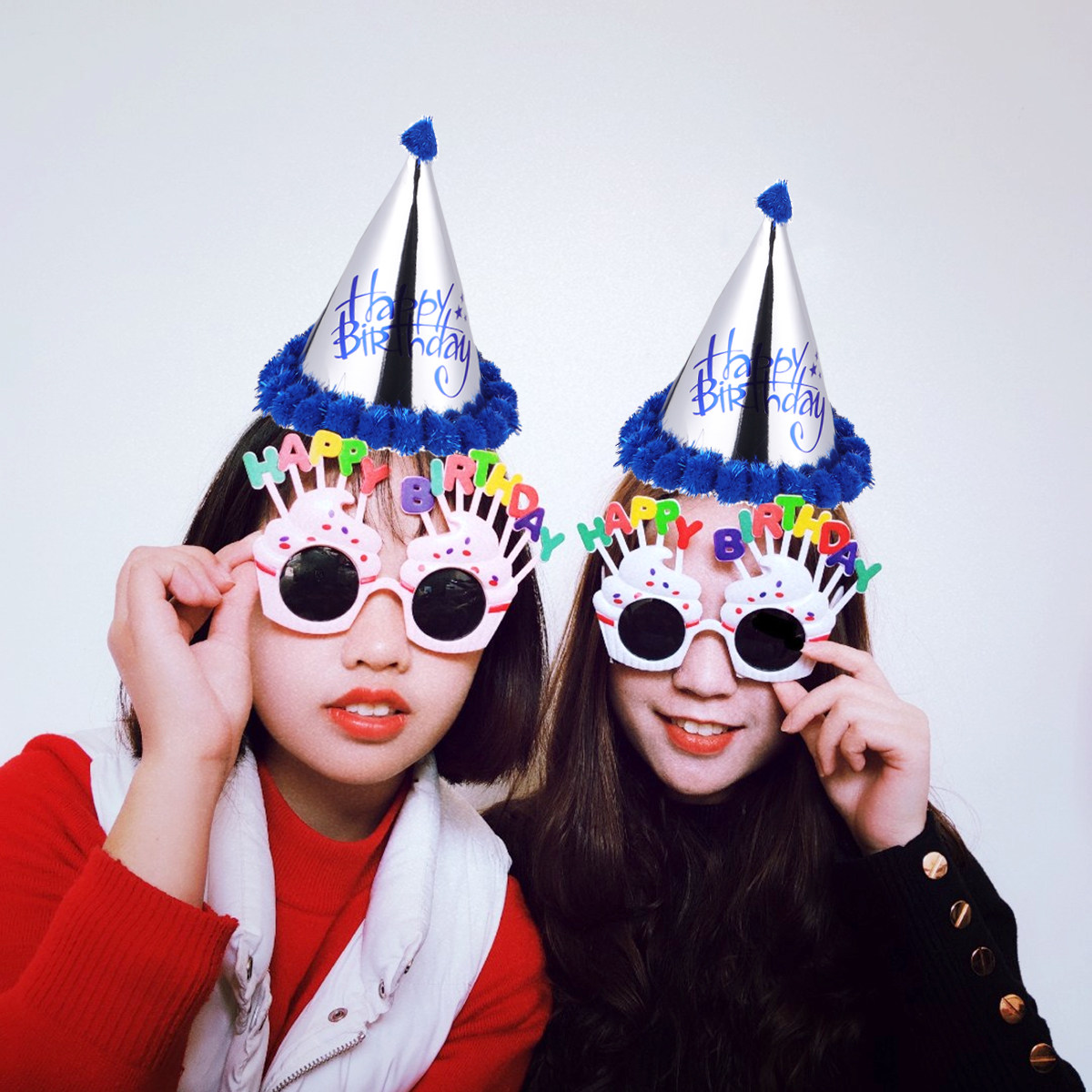 5 ชิ้น หมวกปอมปอมวันเกิดกระดาษ - Party Hat Cone บทวิจารณ์และราคา